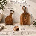 Acacia Wood Serving Board | Natural Grain, Versatile Display Tray