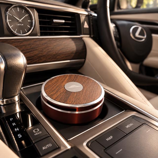Ivory Nest Luxury Car Diffuser | Osmanthus Flower Scent, Adjustable Fragrance (60 Days)