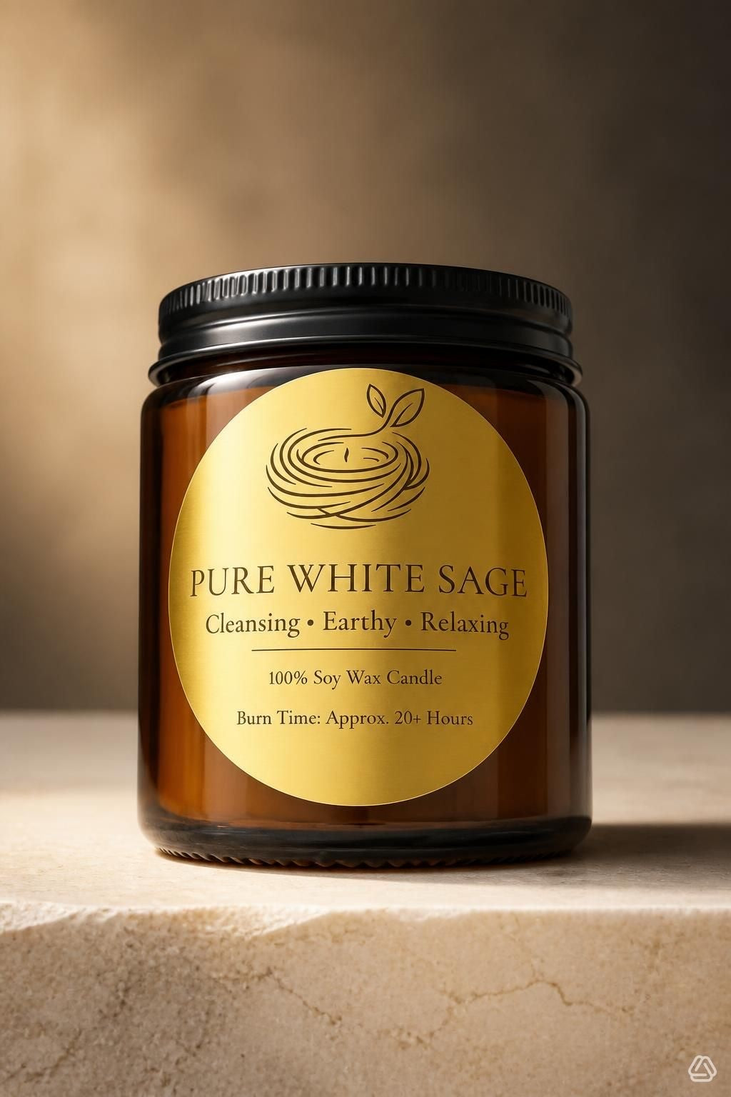 White Sage Soy Candle | Soy Wax Candle | Sage Candle